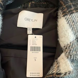 Anthropologie Greylin plaid shacket